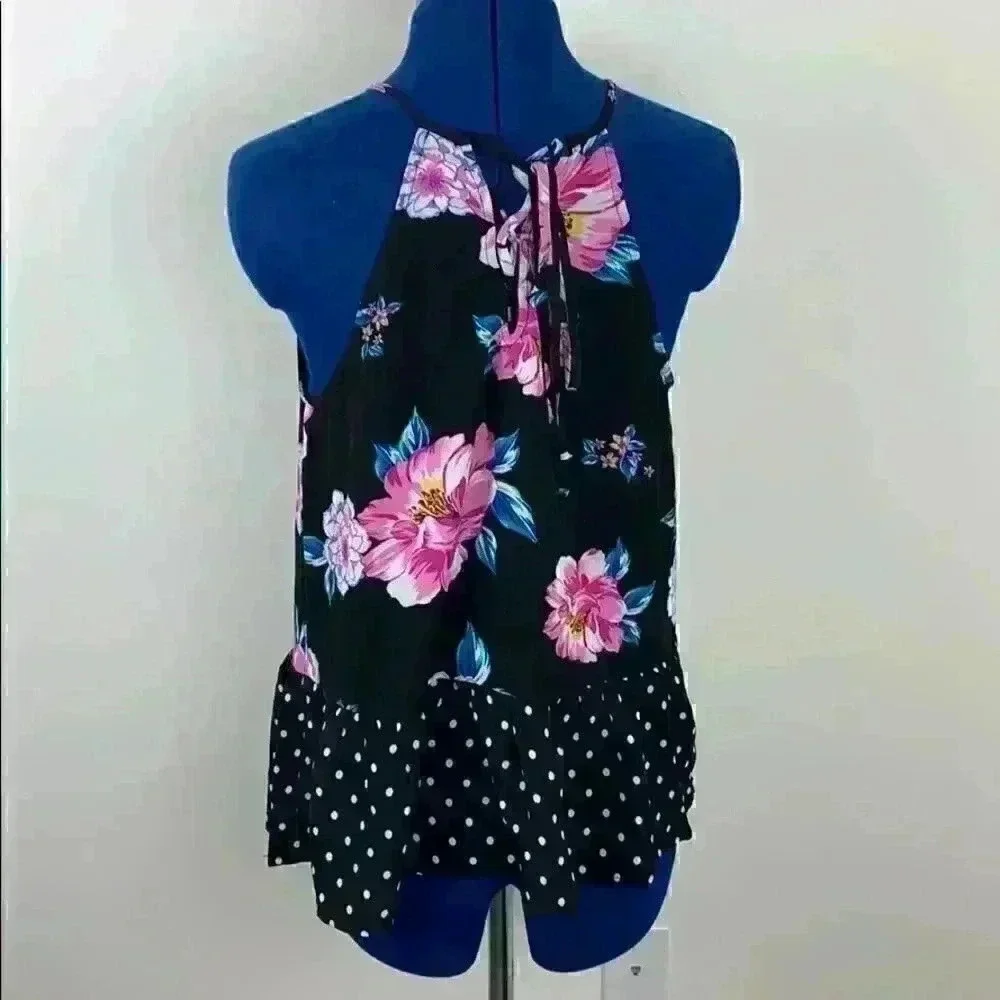 🆕nwt Charming Charlie light sleeveless blo… - Picture 2 of 8